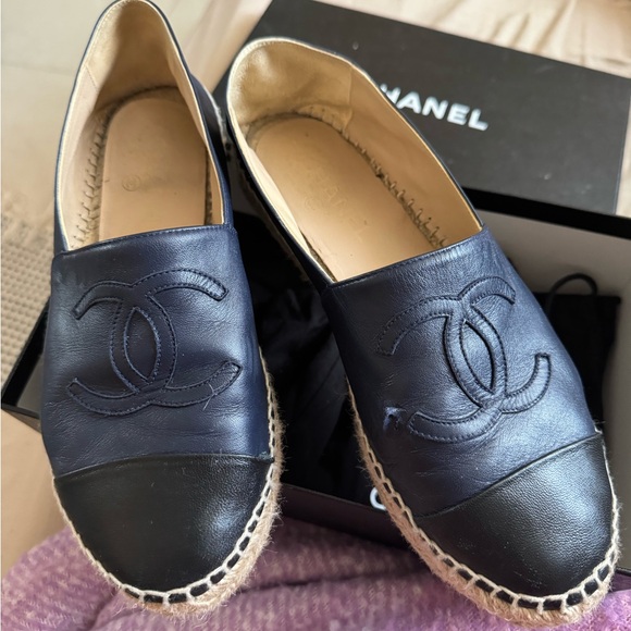 Authentic Chanel Espadrilles - Picture 1 of 8